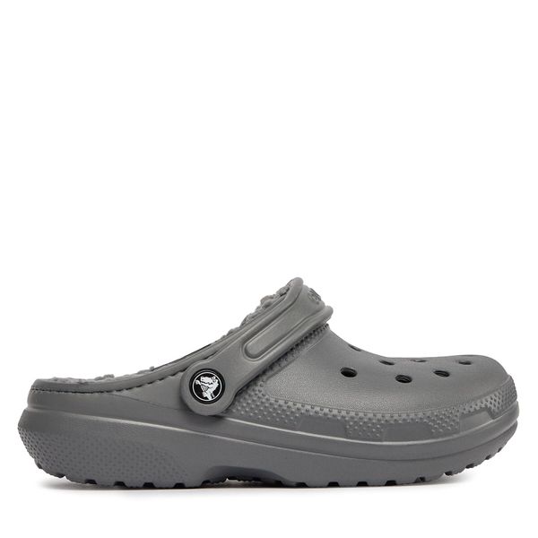 Crocs Natikači Crocs Classic Lined Clog 203591 Siva