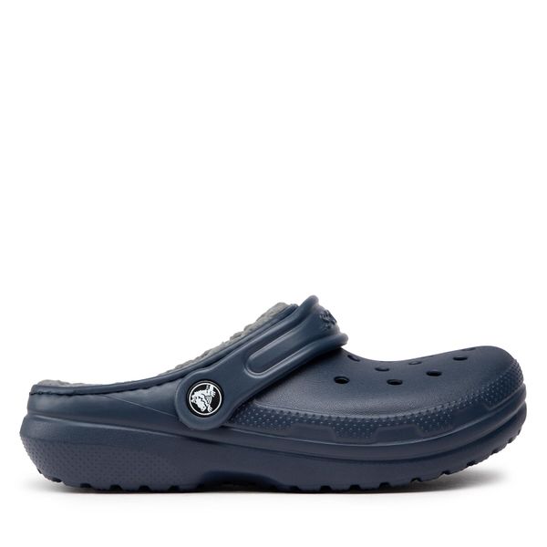 Crocs Natikači Crocs Classic Lined Clog K 207010 Mornarsko modra