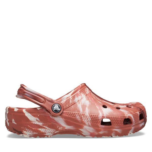 Crocs Natikači Crocs Classic Marbled Clog 206867 Rjava