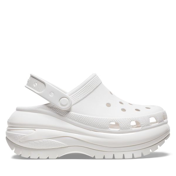 Crocs Natikači Crocs Classic Mega Crush Clog 207988 Bela