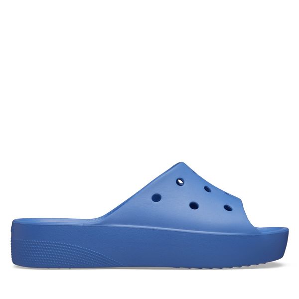 Crocs Natikači Crocs Classic Platform Slide 208180 Modra