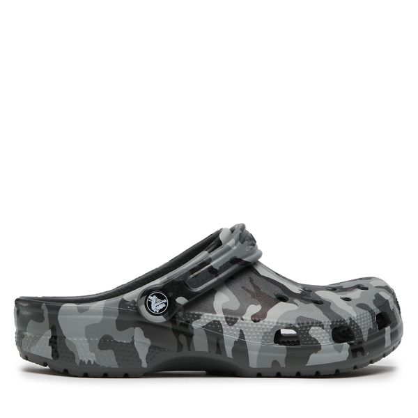 Crocs Natikači Crocs Classic Printed Camo Clog 206454 Siva