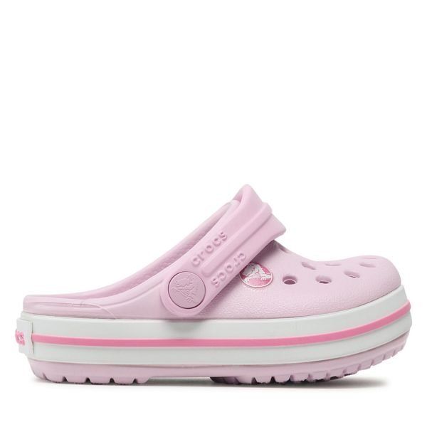Crocs Natikači Crocs Crocband Clog T 207005 Ballerina Pink