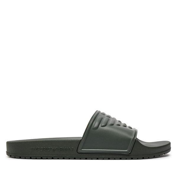 Emporio Armani Natikači Emporio Armani XVPS08 XN747 S132 Zelena