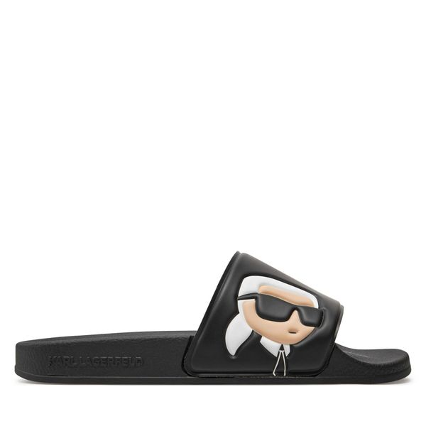 KARL LAGERFELD Natikači KARL LAGERFELD KL80905N Črna