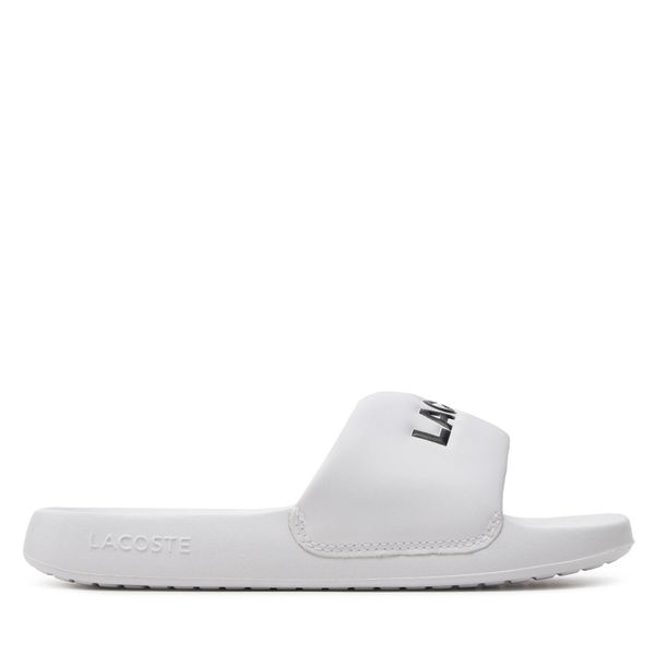 Lacoste Natikači Lacoste Serve Slide 1.0 747CFA0032 Bela