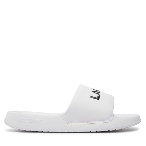 Lacoste Natikači Lacoste Serve Slide 1.0 747CMA0025 Bela