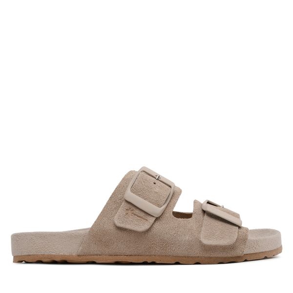 Manebi Natikači Manebi Suede Traveler Nordic Sandals W 1.9 RT Rjava