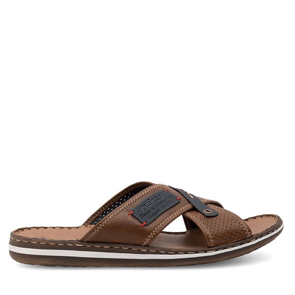 Rieker Natikači Rieker 21061-25 Rjava