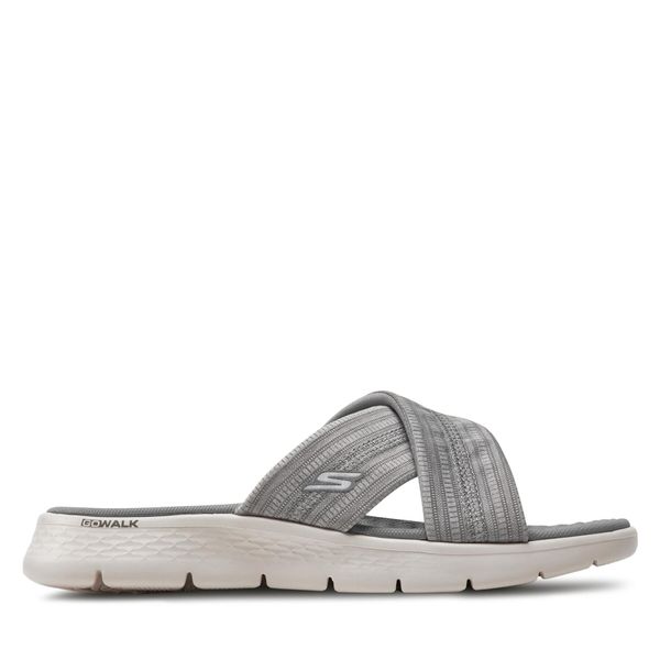 Skechers Natikači Skechers Go Walk Flex Sandal-Impressed 141420/GRY Gray