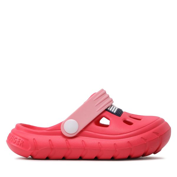 Tommy Hilfiger Natikači Tommy Hilfiger Flag Comfy Sandal T1A2-32780-0083 M Roza