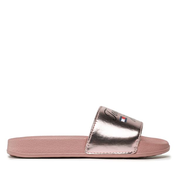 Tommy Hilfiger Natikači Tommy Hilfiger Logo Pool Slide T3A0-32799-1367 Roza