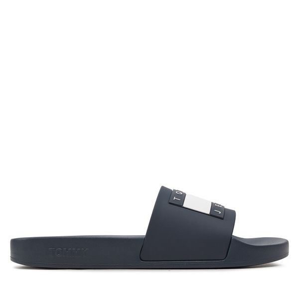 Tommy Jeans Natikači Tommy Jeans Pool Slide Ess EM0EM01191 Mornarsko modra