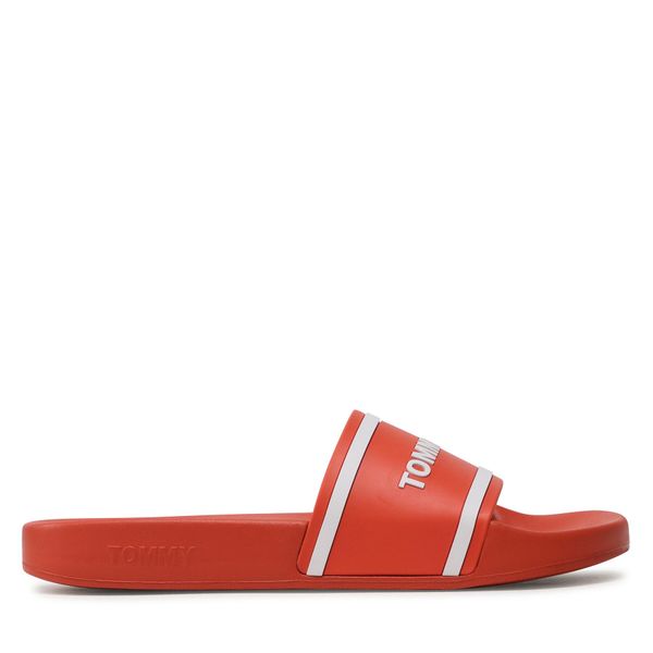 Tommy Jeans Natikači Tommy Jeans Tjm Pool Slide EM0EM01229 Oranžna
