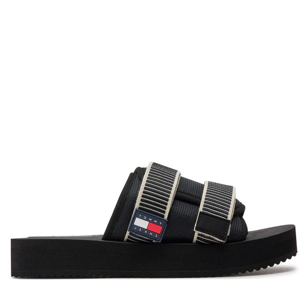 Tommy Jeans Natikači Tommy Jeans Tjm Sandal Casual EM0EM01389 Črna