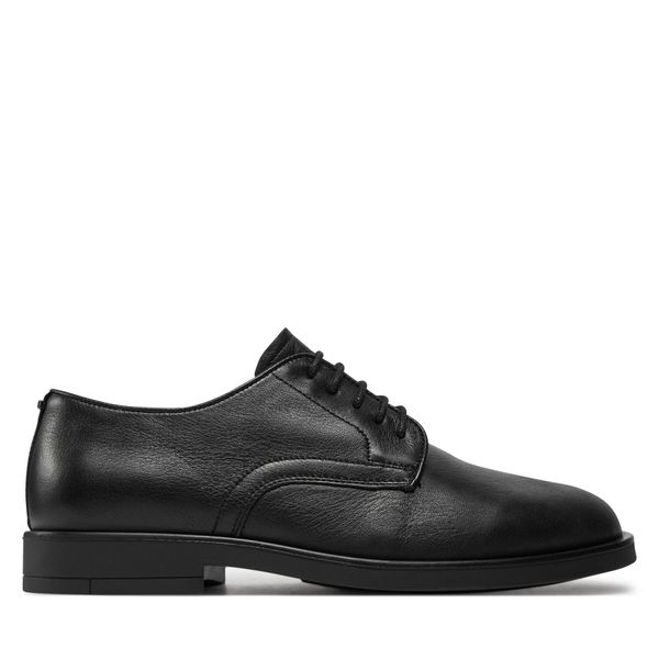 Calvin Klein Nizki čevlji Calvin Klein Derby Lth HM0HM01567 Črna