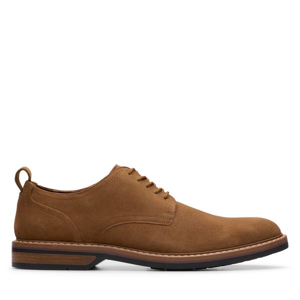 Clarks Nizki čevlji Clarks Aldwin Lace 26178426 Rjava