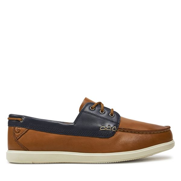 Clarks Nizki čevlji Clarks Bratton Boat 26176097 Rjava