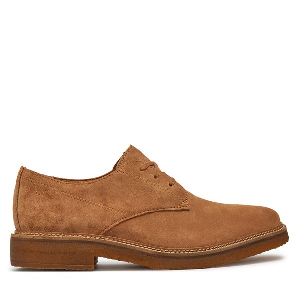 Clarks Nizki čevlji Clarks Clarkdalederby 26176108 Rjava