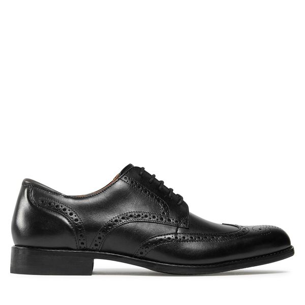 Clarks Nizki čevlji Clarks Craft Arlo Limit 261714527 Black Leather