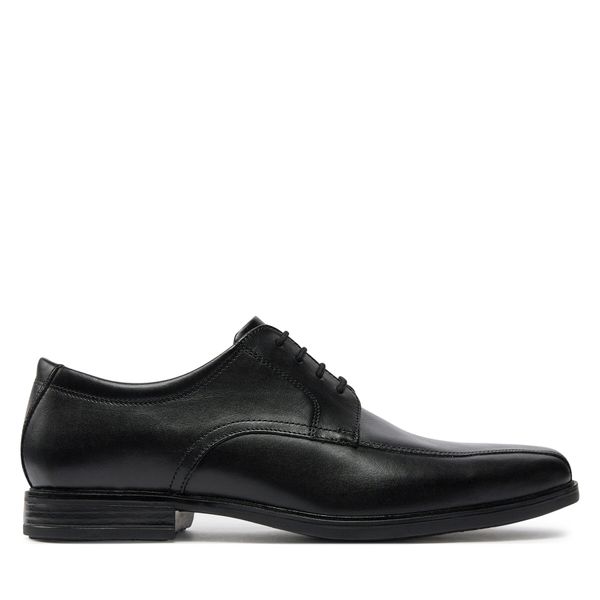 Clarks Nizki čevlji Clarks Howard Over 26174925 Black Leather