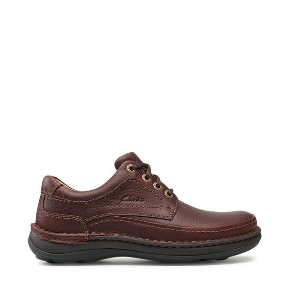 Clarks Nizki čevlji Clarks Nature Three 203390057 Rjava