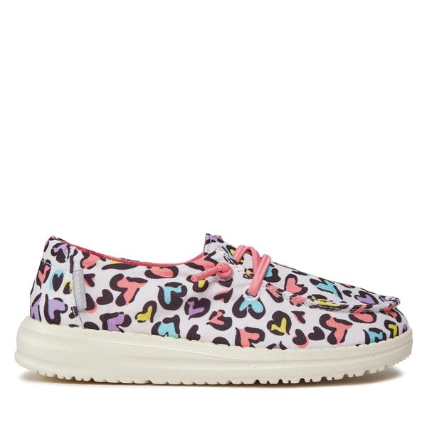 Hey Dude Nizki čevlji Hey Dude Wendy Youth 40106-9CF White Leopard