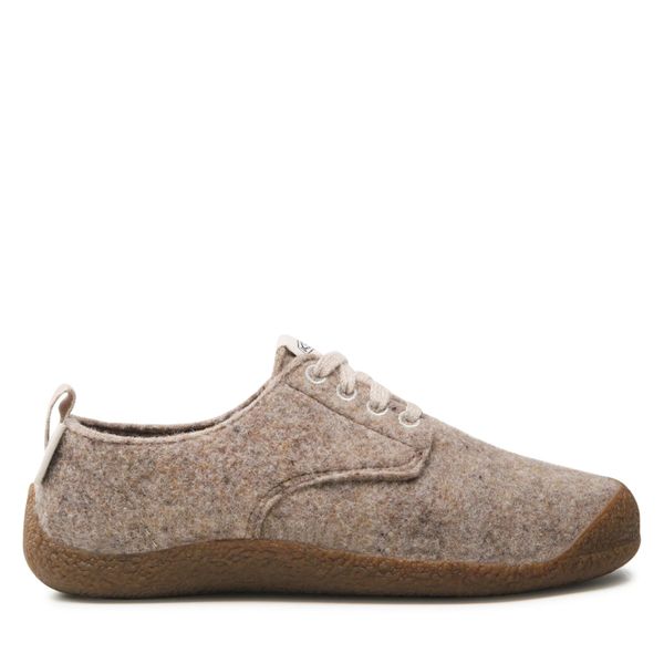 Keen Nizki čevlji Keen Mosey Derby 1026449 Taupe Felt/Birch