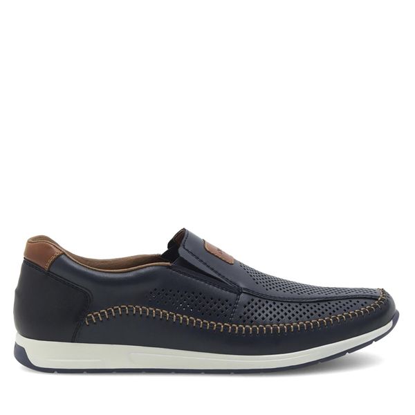 Rieker Nizki čevlji Rieker 11950-14 Mornarsko modra