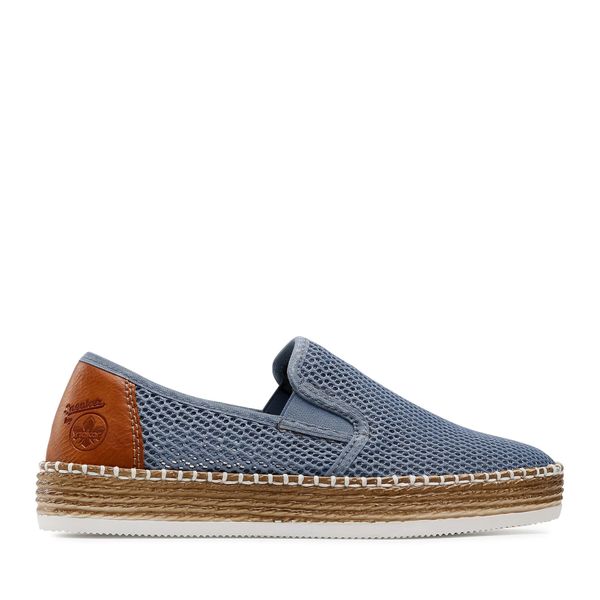 Rieker Nizki čevlji Rieker L7873-12 Modra