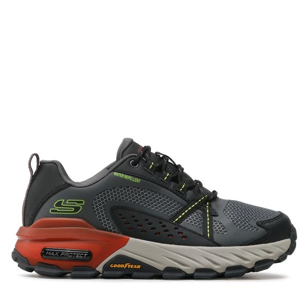 Skechers Nizki čevlji Skechers Max Protect 237303/CCMT Siva