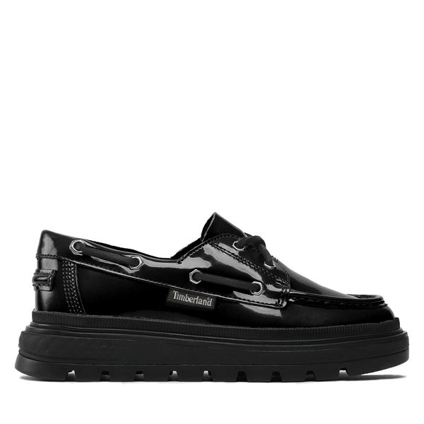 Timberland Nizki čevlji Timberland Ray City Boat Shoe TB0A5WMC0011 Black Patent Leather