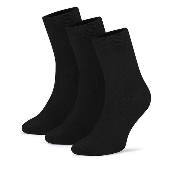 Gino Rossi Nogavice Gino Rossi 3MB-002-AW24 (3-pack) Črna