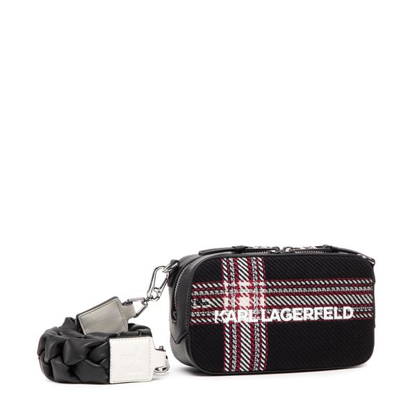 KARL LAGERFELD odstranljivi pas za torbico KARL LAGERFELD 221W3903 Black