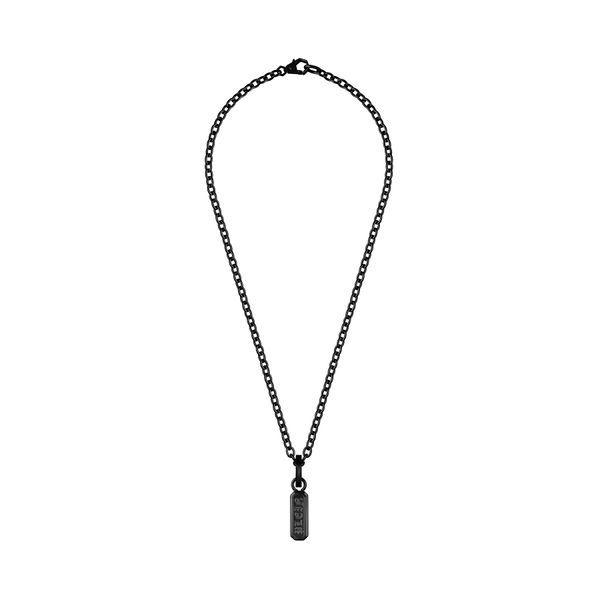 PHILIPP PLEIN Ogrlica PHILIPP PLEIN Gothic Tag PJTEA09NU Srebrna