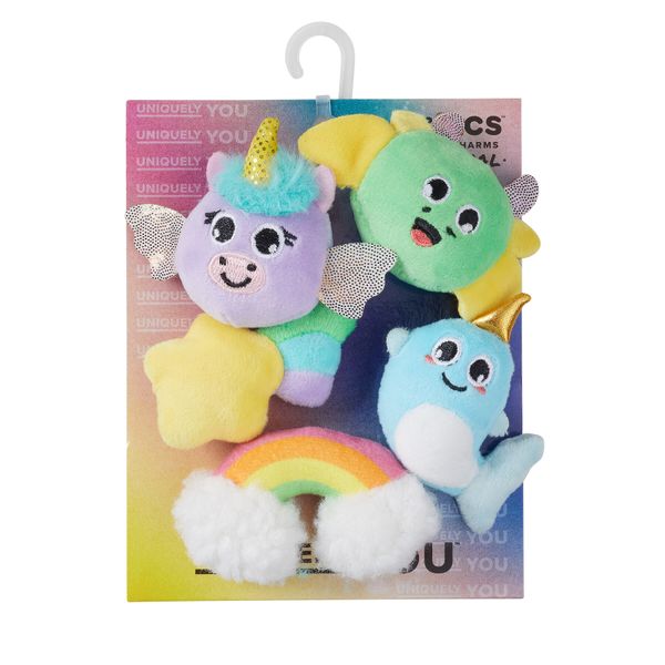 Crocs Okrasek za obutev Crocs Jibbitz Magical Plush Friends 5 Pack 10012954 Pisana