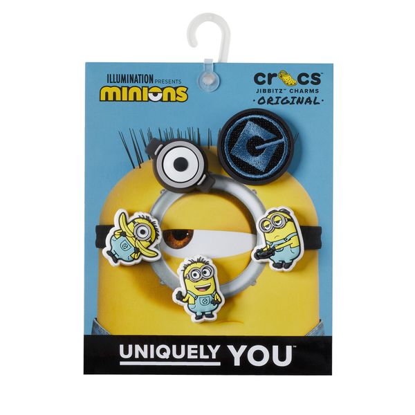 Crocs Okrasek za obutev Crocs Jibbitz Minions 5pck 10012725 Pisana