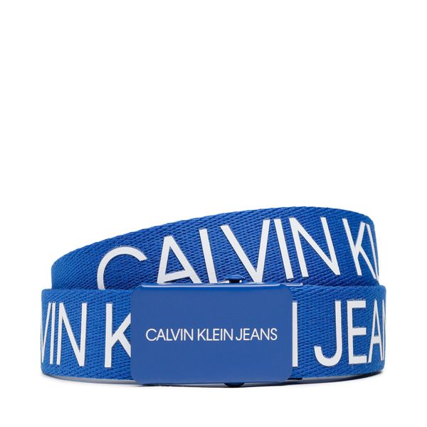 Calvin Klein Jeans Otroški pas Calvin Klein Jeans Canvas Logo Belt IU0IU00125 C66