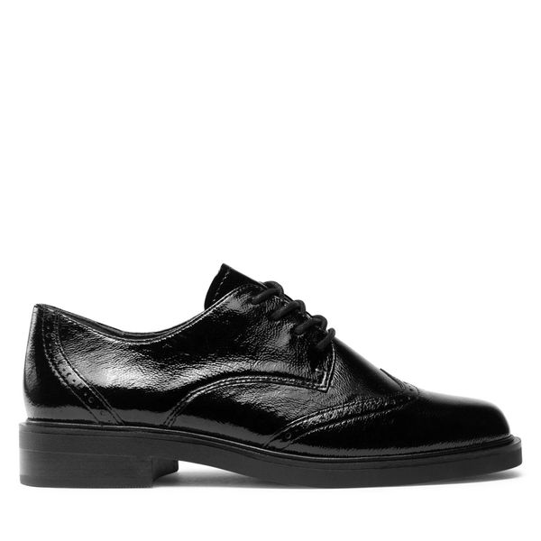 Caprice Oxford čevlji Caprice 9-23201-41 Black Naplak 017