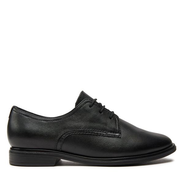 Tamaris Oxford čevlji Tamaris 1-23218-41 Black Leather 003