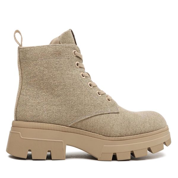 Calvin Klein Jeans Pohodni čevlji Calvin Klein Jeans Chunky Combat Laceup Boot Co YW0YW01239 Bež