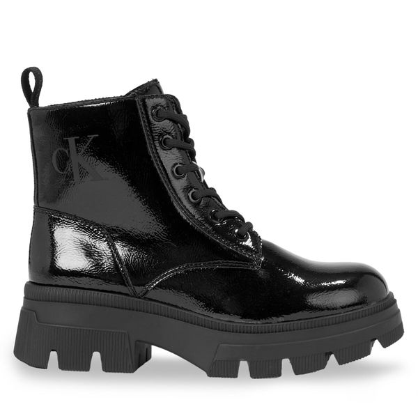 Calvin Klein Jeans Pohodni čevlji Calvin Klein Jeans Chunky Combat Laceup Boot Wn YW0YW01265 Črna