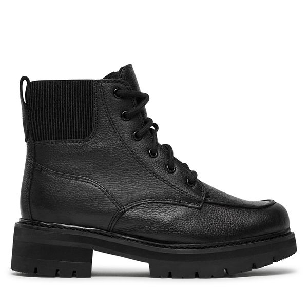 Clarks Pohodni čevlji Clarks Orianna Mid 261679044 Black Warmlined Leather