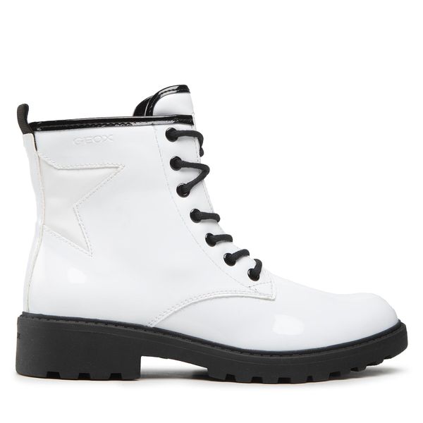 Geox Pohodni čevlji Geox J Casey G. G J9420G 000HH C0404 D White/Black