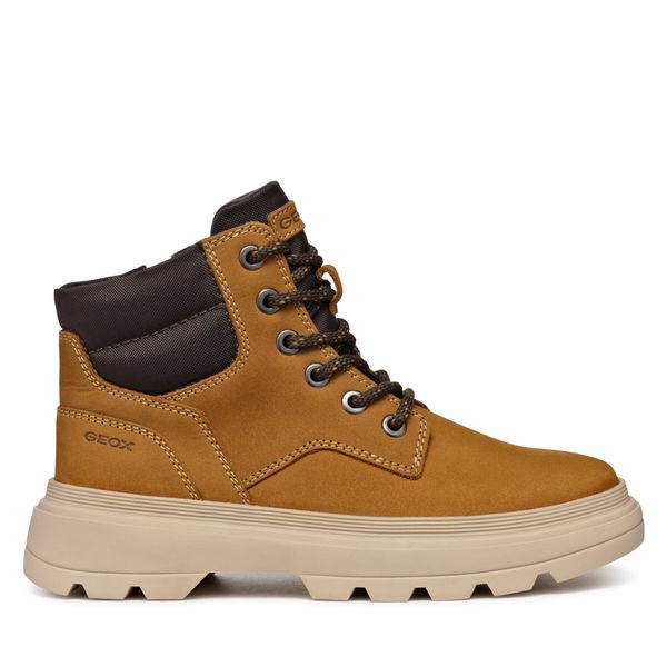 Geox Pohodni čevlji Geox J Kiddartah Boy J46M9A 032FU C2286 S Rjava