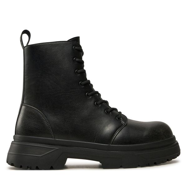 Guess Pohodni čevlji Guess Palermo Boot FMFPAL ELE11 Črna