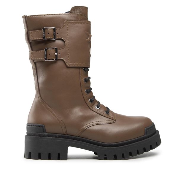 PINKO Pohodni čevlji Pinko Cumino Boot 1H2135 A072 Rjava