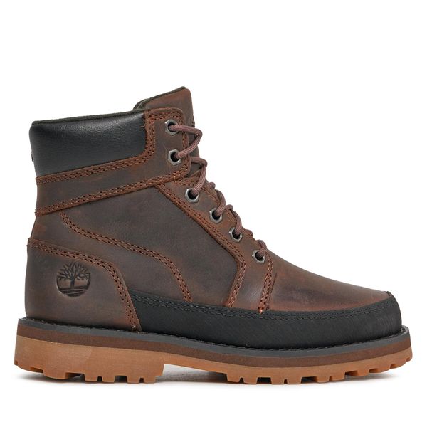 Timberland Pohodni čevlji Timberland Courma Kid Boot W/ Rand TB0A5XHN9311 Rjava