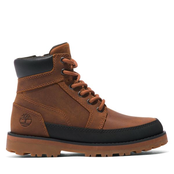Timberland Pohodni čevlji Timberland Courma Kid Boot W/ Rand TB0A5XJ9F131 Rjava