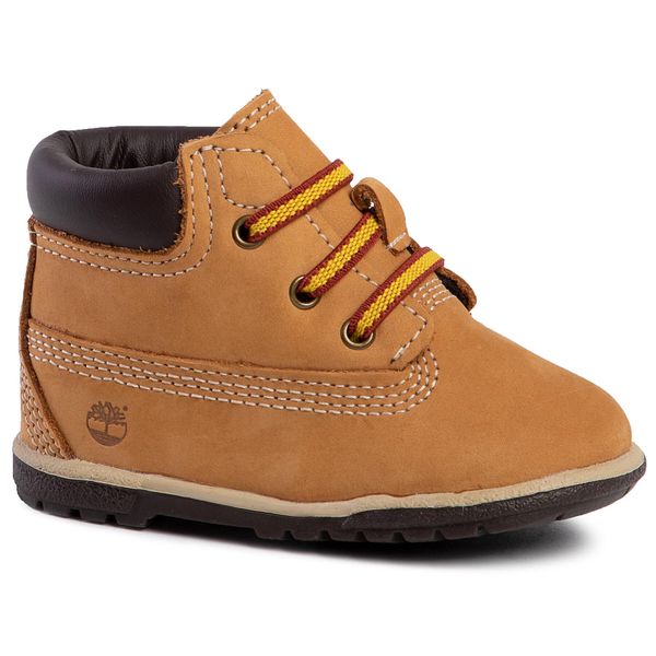 Timberland Pohodni čevlji Timberland Crib Bootie TB0328672311 Rjava